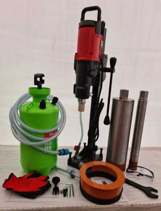 Carota 3300W Beton 2 freze incluse 62+122mm ,cheie 41 pompa Colector