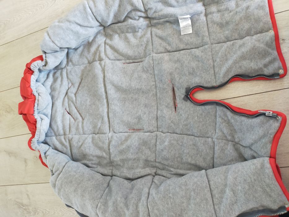 Combinezon tip sac pentru cărucior și scaun auto, 6-12 luni, Red Castl