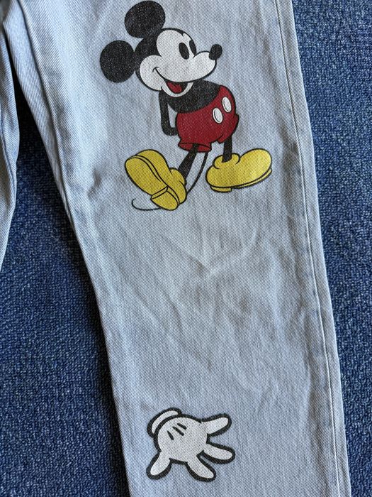 Levi’s x Mickey Mouse 501 Crop Jeans ОРИГИНАЛНИ дамски дънки - 27