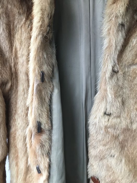 Палто от естествен косъм