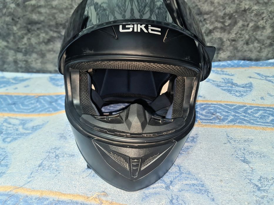 Moto шлем Black matte