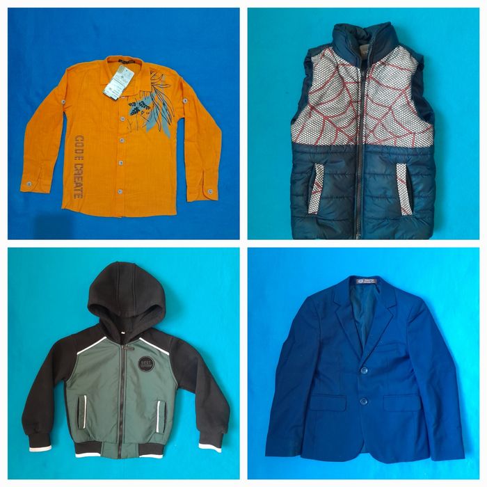 Рубашка Пиджак Жилет Куртка