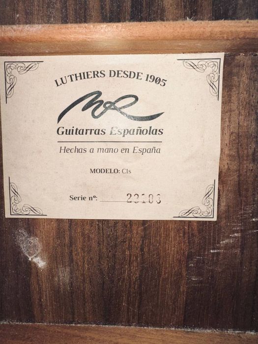 Испанская гитара Manuel Rodriguez C1 Senorita