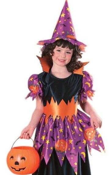 Детский страшный образ Хэллоуину