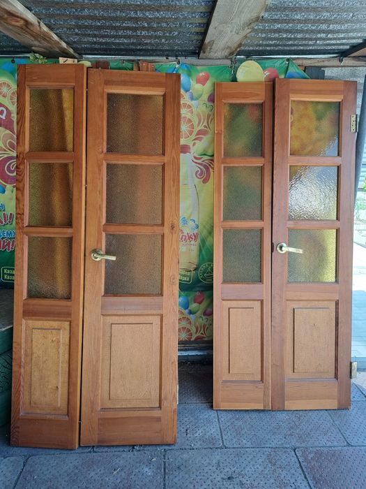 Двери межкомнатные двухстворчатые