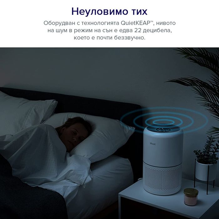 Пречиствател за въздух Levoit Smart Core300s, 3 филтрации 41м2