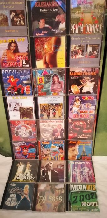 CD Muzică străină 195 bucăți