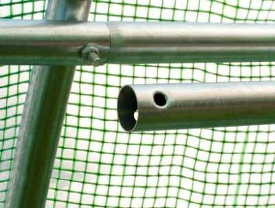 Solar de grădină 8x3x2m, polietilenă 180 g/m2 UV+, țeavă 26 * 0.9mm