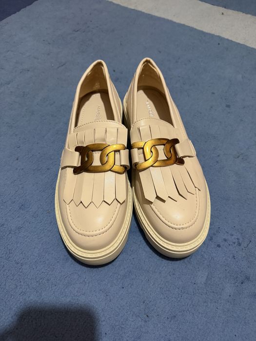 Vand mocasini dama 39 bej
