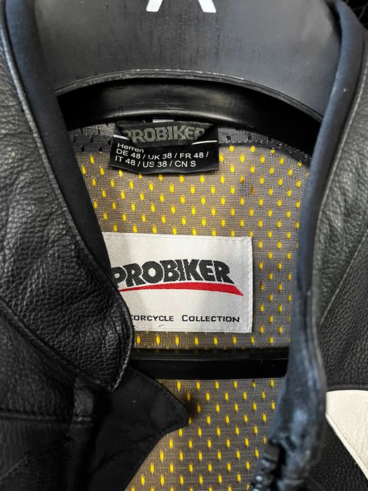 Kожен мото екип PROBIKER PRX- ,2части 48-S ,всички протектори,като нов