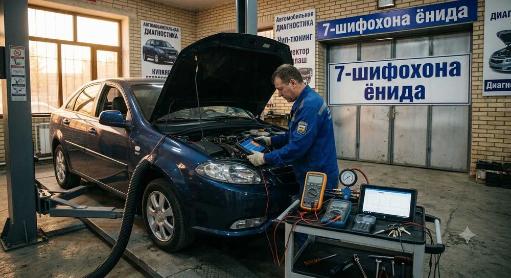 Автосервис, автодиагностика, эшик очиш