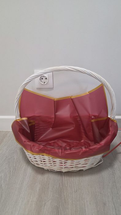 корзина 40×25×40 белая