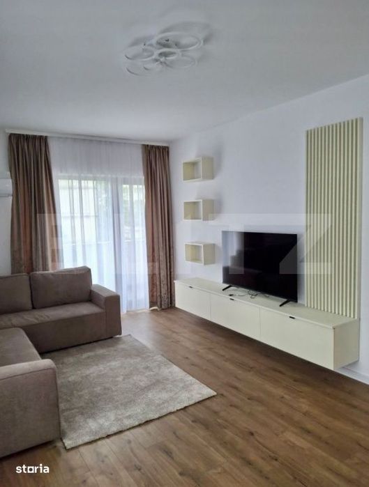 Apartament de inchiriat, 49 mp, incalzire in pardoseala, zona Brazda l