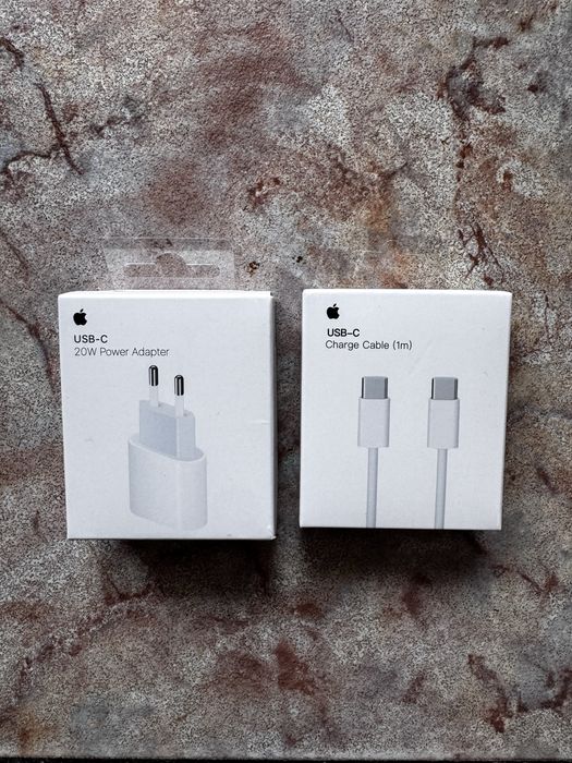 Set Incarcator+ Cablu USB-C Apple