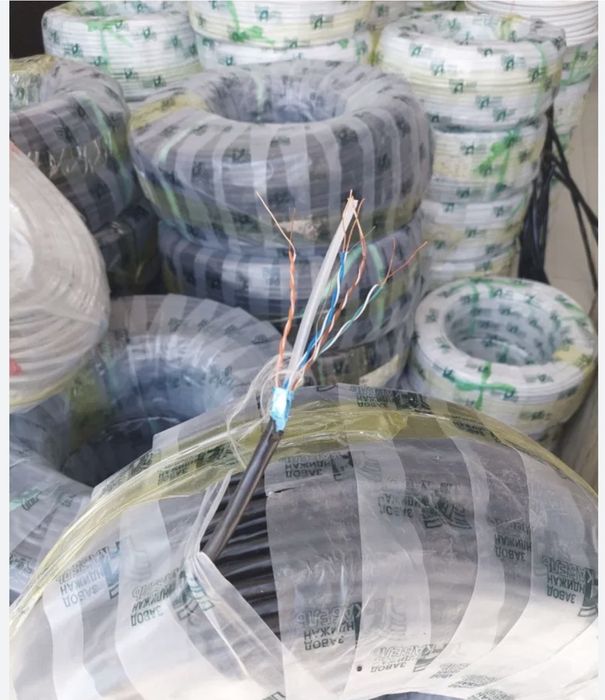 Кабель ЮТП 5 сат для внешной установки