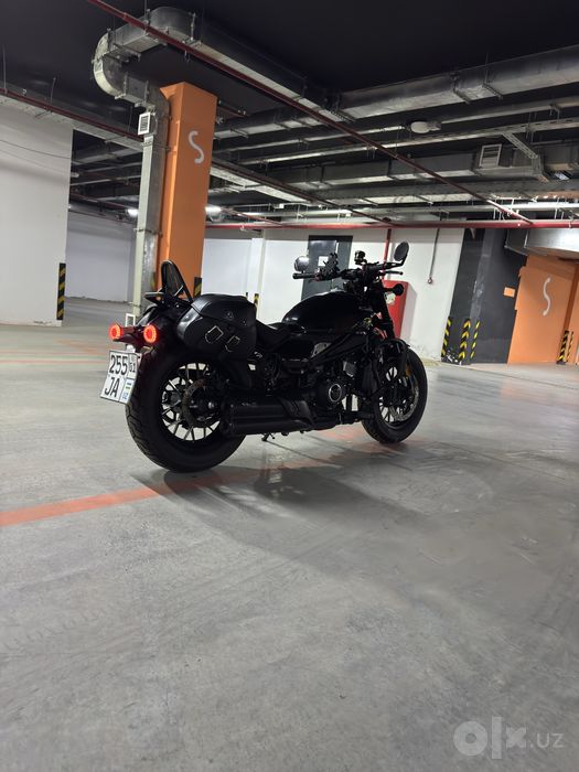 CFMOTO 450CL-C, 2025 год — 7 500 км | ABS, TCS, ремень, допы