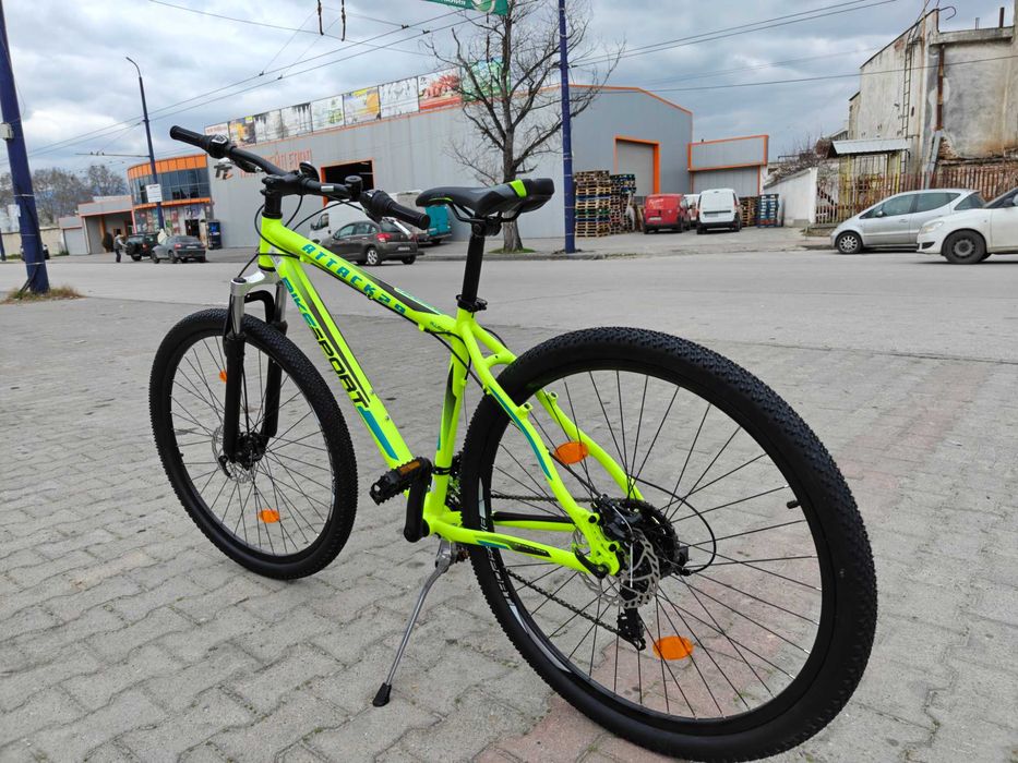 Алуминиев велосипед 29" Bikesport ATTACK жълт