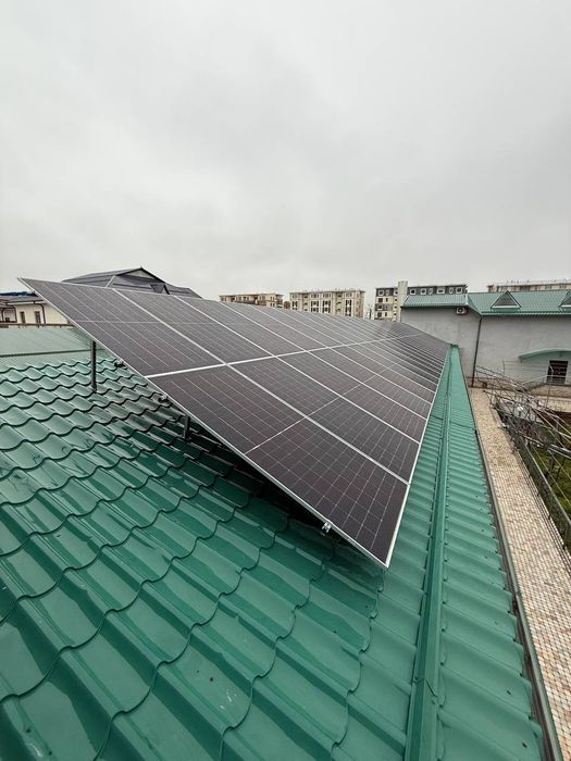 Куёш панеллари урнатиш