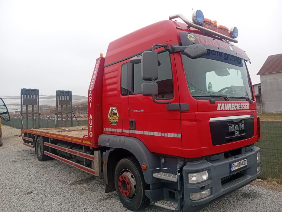 Man TGM 290 / platforma  350.000 km reali /15 T