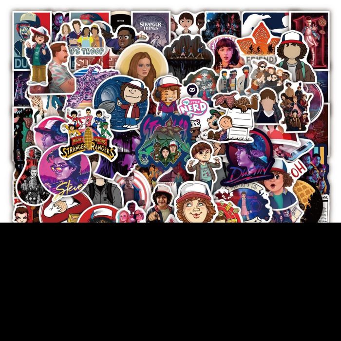 Наклейки Stranger Things