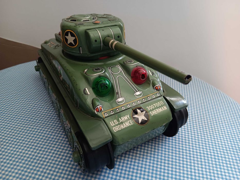 jucarie veche din tabla Tank ,Japoneza anii 60, de colectie