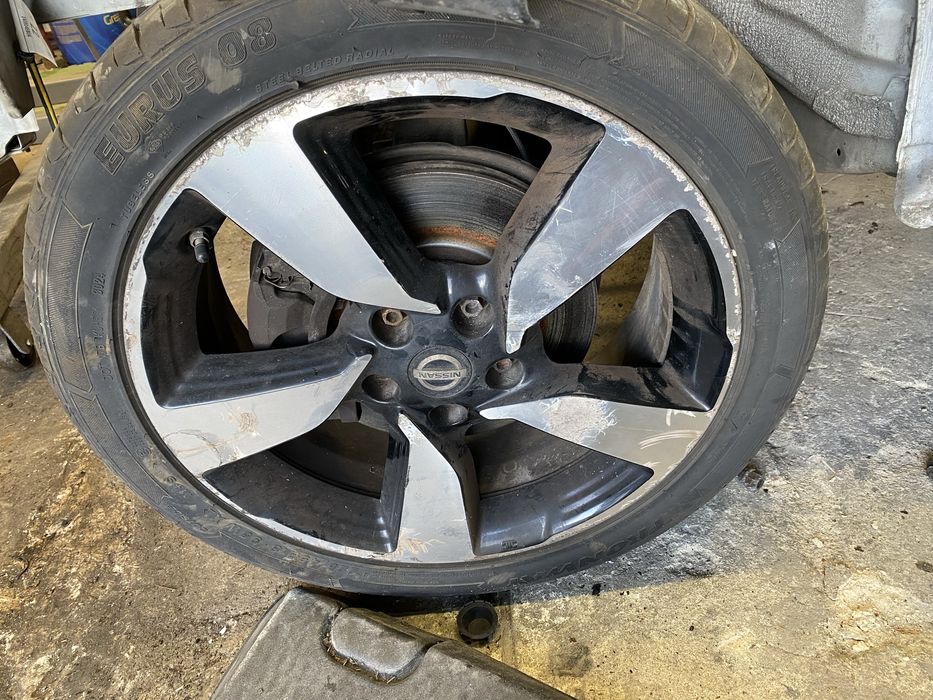 Джанти с гуми нисан кашкай джук  2016г 18цола