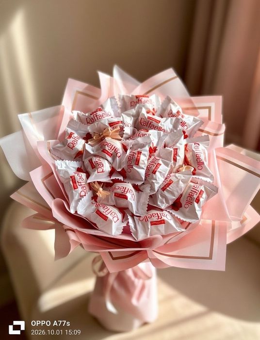 Букеты из конфет.