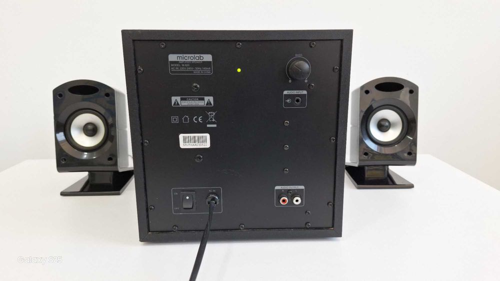 Колонки Microlab M-820 для ПК в идеальном состоянии.