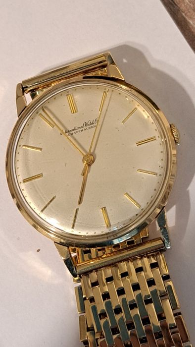 Ceas de Aur 18 K IWC Internațional Watch Schaffhausen