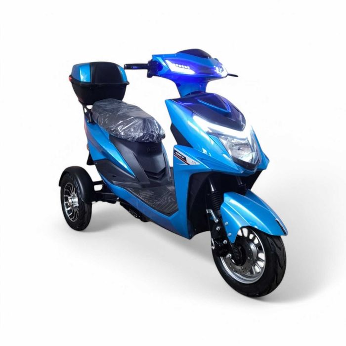 Електрически скутер-триколка Electric Sport 2000W - Синя