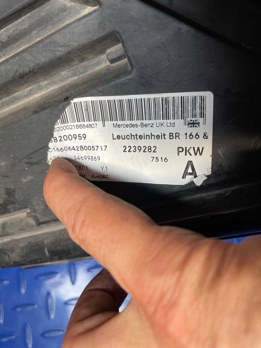 Far Led (model Anglia) Mercedes Benz A1669062303