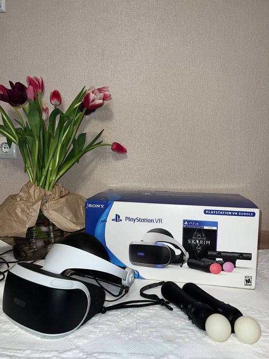 Очки виртуальной реальности Sony PlayStation VR белые