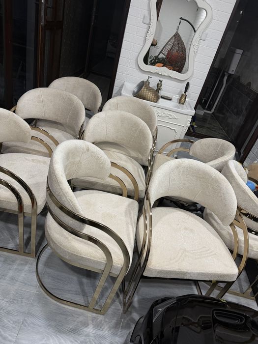 Стол с 10-ю стульями турецкая