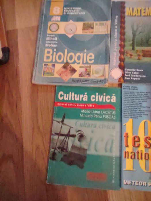 Clasa a VIII 8 a matematica romana biologie civica evaluarea nationala