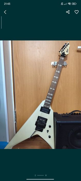 Электрогитара Cort VX 2V с комбоусилителем Yojo DC-30 и т д