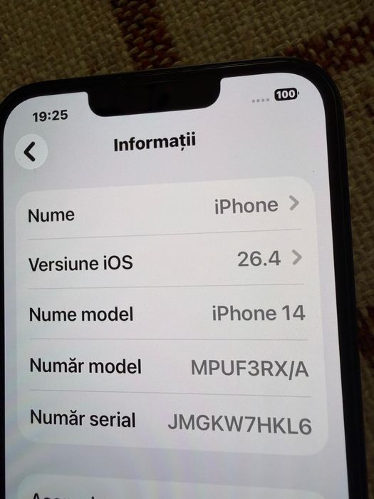 iPhone 14 Midnight Black