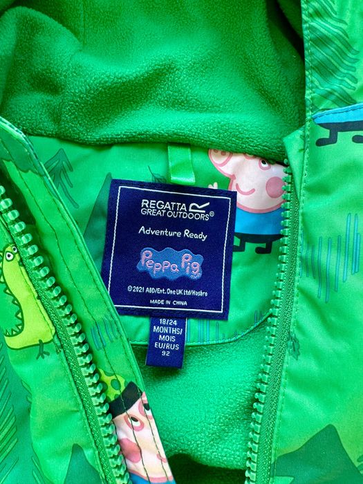 Regatta - Peppa Pig детско водоустойчиво яке пролет /есен 18-24 мес.