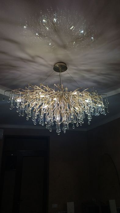 Продаю свою хрустальную люстру