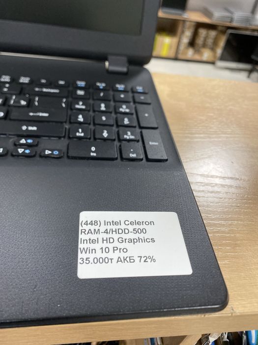 Ноутбук Acer дешево Celeron/RAM4/HDD500
