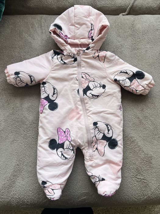combinezon salopeta iarna overall minnie mouse marimea 68