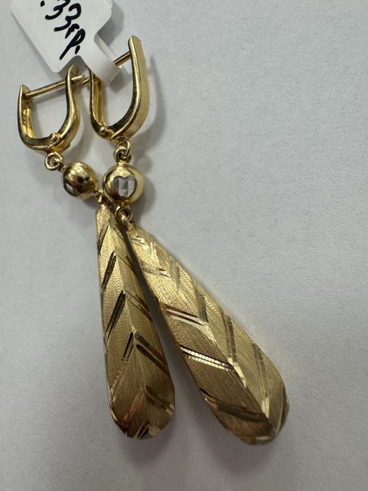 Златни обеци 5,33 гр Дамски