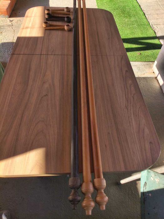 Galerie din lemn pentru perdea 160cm