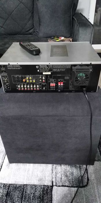 AV ресивър,тонколони, активен субуфер