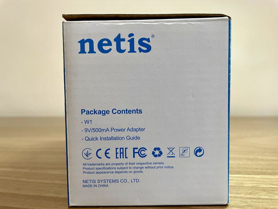 Беспроводной Wi-Fi роутер Netis W1 / Simsiz Wi-Fi router Netis W1.