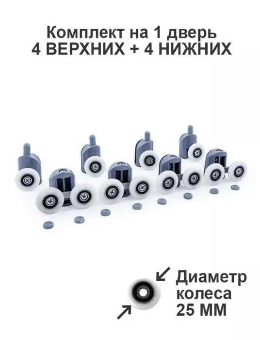 Ролики для душевой кабины
