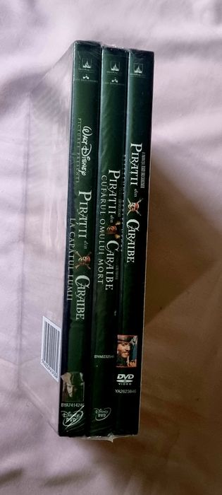Pirații din Caraibe - Colecție de 3 filme (3 DVD-uri)