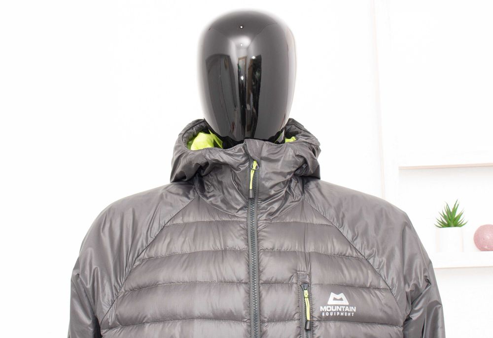 Mountain Equipment Mazeno Оригинално мъжко пухено яке с качулка пух L
