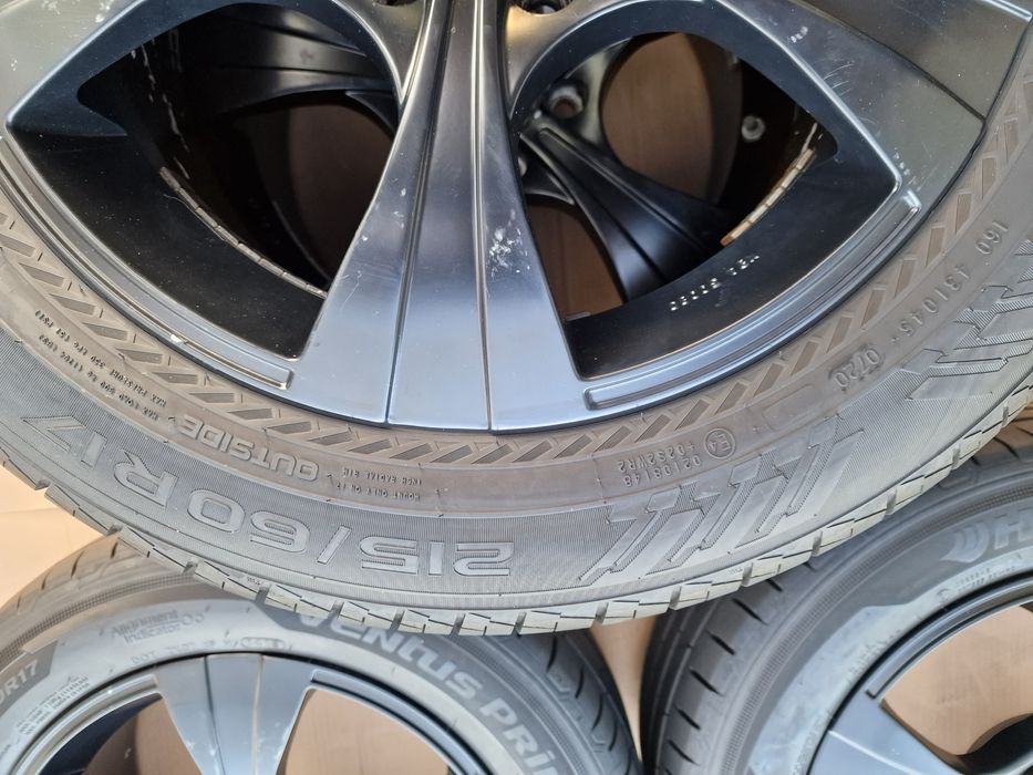 215 60 R 17 jante aliaj cu cauciucuri de vara DOT 16 20 ~ 5 x 108 ET47