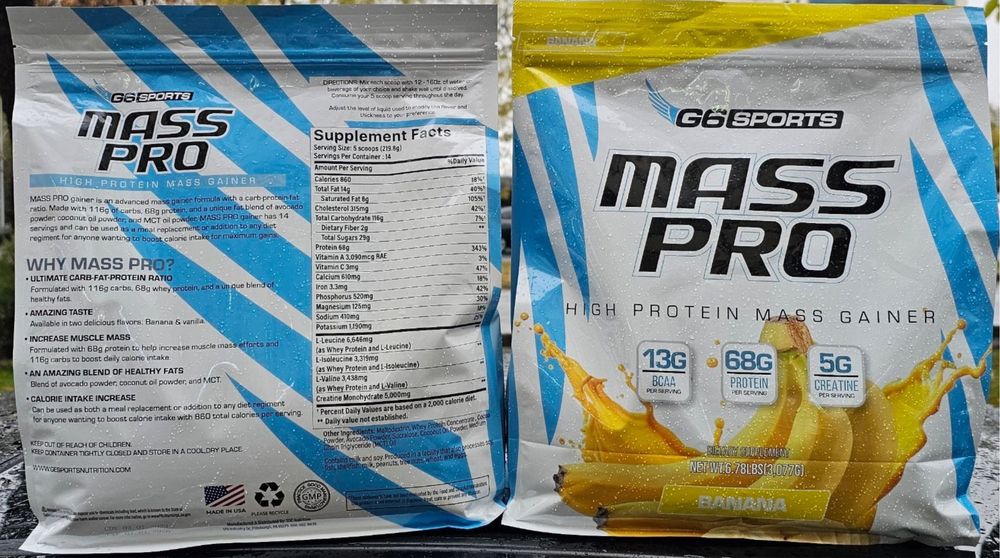 Sport ozuqasi massaga