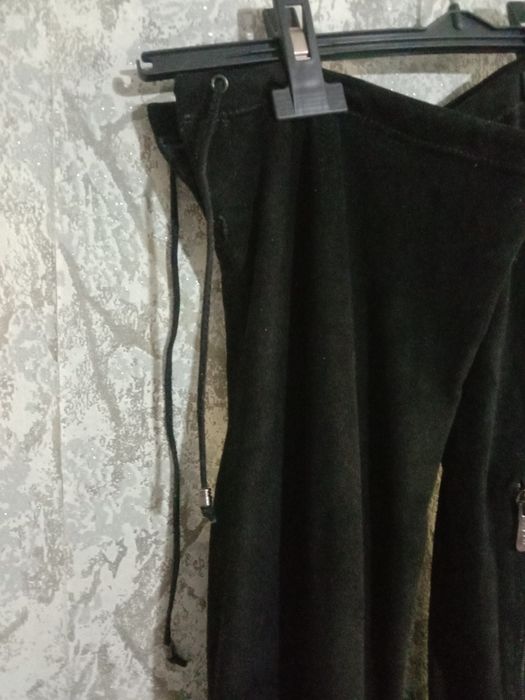 Сапоги черные натуральная замша